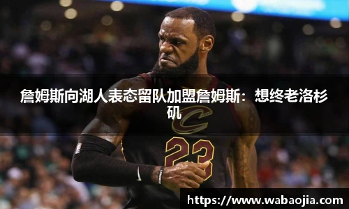 詹姆斯向湖人表态留队加盟詹姆斯：想终老洛杉矶